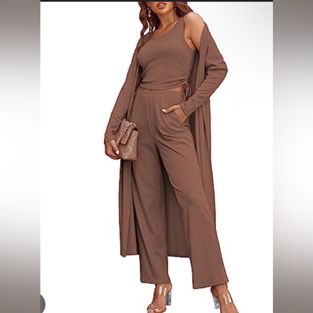 Women's Brown Lounge Set